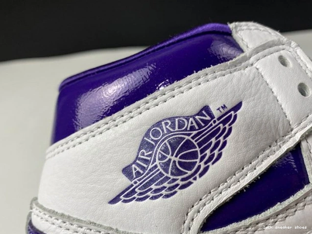Rep LUCY RETRO CD0461-151 HIGH 1 AIR PURPLE JORDAN COURT 0629